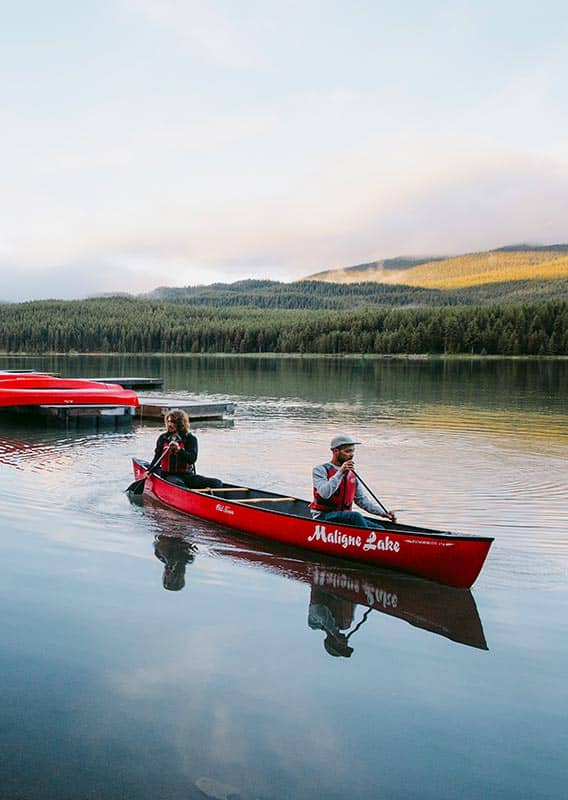 Maligne Lake Boat Rentals