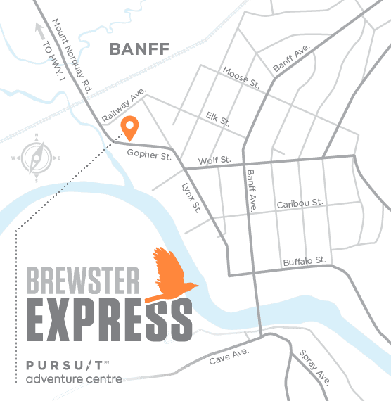 Map of Brewster Express Depot location